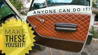 DIY custom door panels for jeep j10