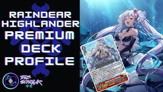 Premium Highlander Raindear Bermuda Triangle Cardfight Vanguard Deck Profile & Combos