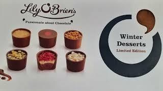 Lily O'Brien's Chocolate  || Winter Desserts Limited Edition