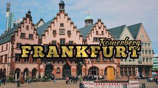 Frankfurt, Germany || Römerberg tour 4K