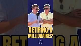 Asking people HOW THEY WERE ABLE TO RETIRE⏱️ #millionaire #investing #money #retirement #401k #short