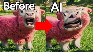 Minecraft Movie but AI makes it 1000x WORSE!