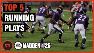 These Are The 5 BEST Running Plays In Madden 25