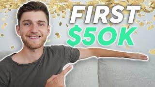 How I Saved my First $50,000 & You Can Too.