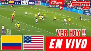 Colombia vs. Estados Unidos en vivo, Donde Ver Partido Colombia vs. USA Amistoso FIFA 2024 hoy