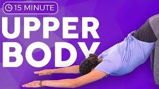 15 minute Yoga for Sore Muscles, Stiffness & Upper Body Tension