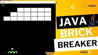 Java Game Programming || Brick Breaker Game