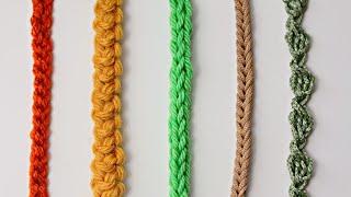 5 crochet cord ideas for your projects! Crochet Tutorial