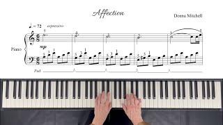 Affection: Concept Collections Sheet Music Tutorial #freesheetmusic