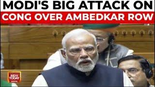 PM Modi Defends Amit Shah, Attacks Congress Cver B.R. Ambedkar Legacy | Parliament Winter Session