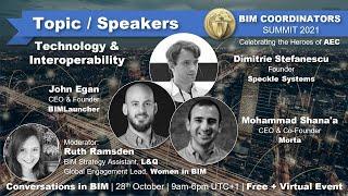 07 BCS 2021 "Technology & Interoperability", Dimitrie Stefanescu, John Egan, Mohammad Shana'a