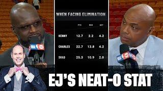 The Inside Guys Compare Career Stats When Facing Elimination  | EJ’s Neat-O Stat