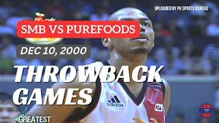 SMB vs PUREFOODS | Dec 10, 2000 | Gov's Cup Finals Game 1 | PBA Throwback