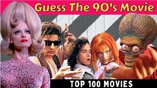 Can You Guess the 90s Movie in 3 Seconds? | 100 Movies