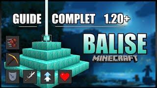 Le guide ULTIME sur les BALISES en 1.20 sur Minecraft en SURVIE [Beacon, Pyramide, Effets, Faisceau]