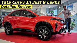 Tata Curvv ICE Diesel & Petrol Detailed Review: In Just 8.9 Lakhs ! Features, Boot Space & Engine ?