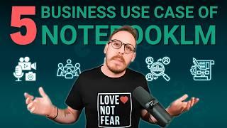 Google NotebookLM Tutorial: 5 CRAZY use cases you must know!