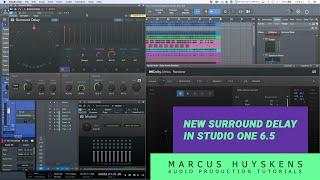 Using the Surround Delay Plug-in in Studio One 6.5