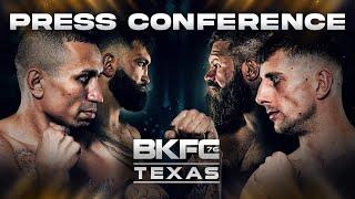 BKFC 76 TEXAS SOTO vs BONNER PRESS CONFERENCE | LIVE!