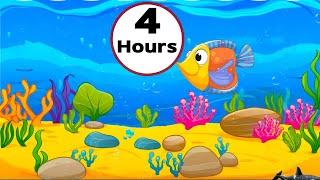 Baby fall asleep in 3 minutes no ads, best lullaby Music for your baby aquarium fish #016