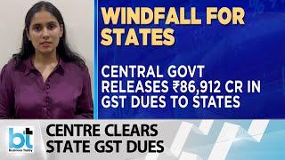 Central government clears all GST dues to states till May 31