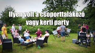 Dániában az élet magyarokkal...Ilyen volt a csoporttalálkozó vagy kerti party