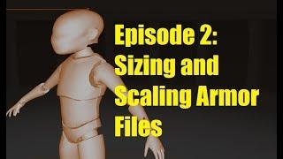 Making Clone Trooper Armor - Episode 2 - Sizing and Scaling Armor Files