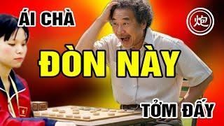 Lão Canh BẮT XE Ngô Lan Hương, Khen Đểu "ÁI CHÀ! ĐÒN NÀY TỞM ĐẤY" - Cờ Tướng CTV