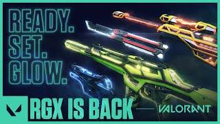 Ready. Set. GLOW. // RGX 11z Pro Skin Reveal Trailer - VALORANT