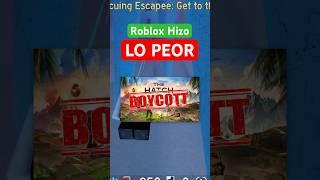  Roblox Hizo Lo PEOR!! #roblox #games #shorts