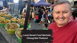 Exploring local Street Food Markets in Chiang Mai