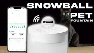 Hiigge Snowball -  Pet Water Fountain! - Fresh Water Always.