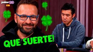 MENUDA SUERTE de DANIEL NEGREANU contra este AMATEUR