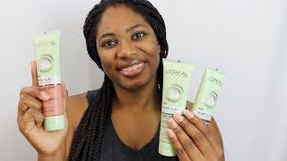 L'OREAL Pure Clay Cleansers First Impressions, Review, and Demo