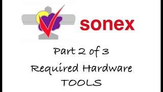 Sonex Recommended Tools (Part 2 of 3)