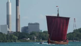 "Chasing the Dragon": Viking Longship Draken Harald Harfagre in Michigan