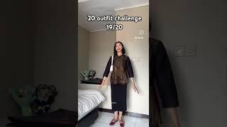 19/20 outfit challenge#shorts #reels #outfitsidea #fashion