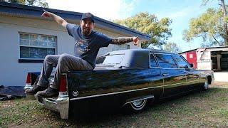 Slamming My 1970 Cadillac Fleetwood! Air Ride Install on This Beast