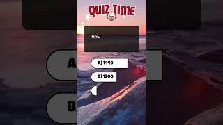 Time Warp: Journey Through the Ages! #time #quiz #quiztime