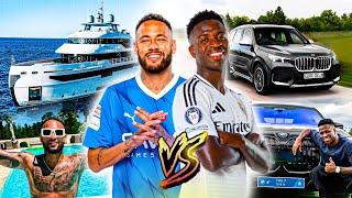 Neymar vs Vinicius Júnior: Qual Das Estrelas do Al-Hilal e Real Madrid Leva a Vida Mais Luxuosa?