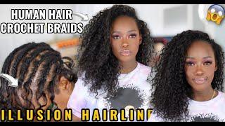 GIRL! Let's Get Into These Human Hair MICROLINK Crochet Braids | ILLUSION Hairline | MARY K. BELLA