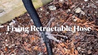 Easy Fix... Retractable Hose Leak.