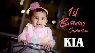 Kia's 1st Birthday Party