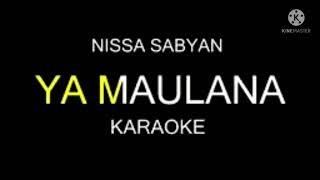 ya Maulana karaoke