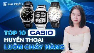 Top 10 Đồng hồ Casio nam huyền thoại bán chạy nhất mọi thời đại