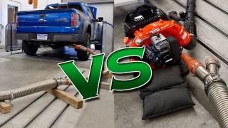 Emissions Test: Car vs. Truck vs. Leaf Blower