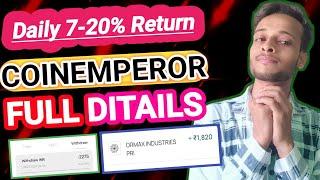 Best Trading Platform | Coinemperor Full Ditails | Coinemperor Withdrawal Proof | Coinemperor