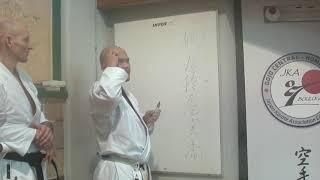 Sensei Isumiya teaching