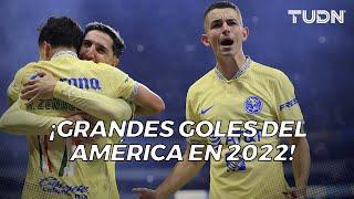 ¡AÑO DE GOLAZOS! Los MEJORES GOLES del América a lo largo del 2022 I TUDN