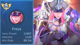 adu mekanik sengit TOP 1 GLOBAL FREYA VS TOP GLOBAL YI SUN SHIN mobile legends